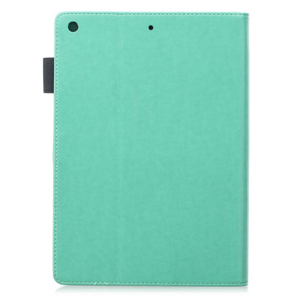 Folio-hoesje voor iPad 10.2" (2020) (2019) / Air 10.5" / Pro 10.5" Slaapleer Effect Vlinders