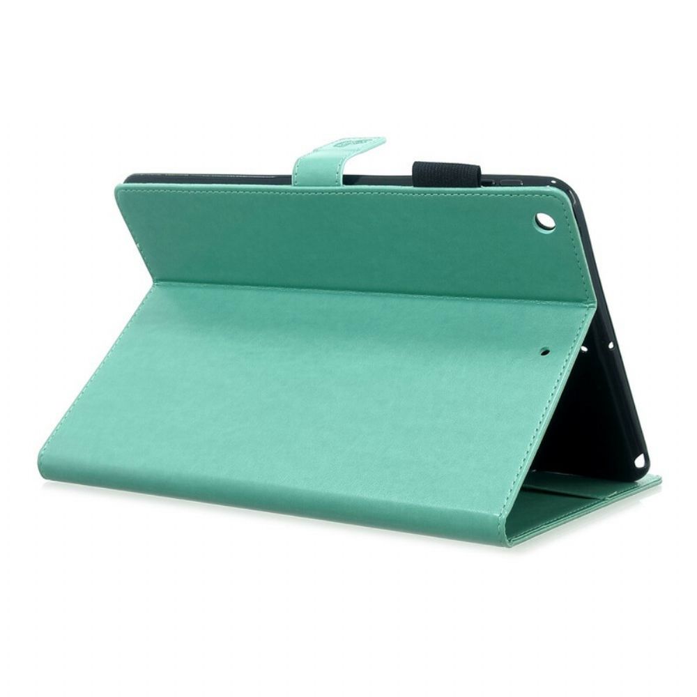 Folio-hoesje voor iPad 10.2" (2020) (2019) / Air 10.5" / Pro 10.5" Slaapleer Effect Vlinders