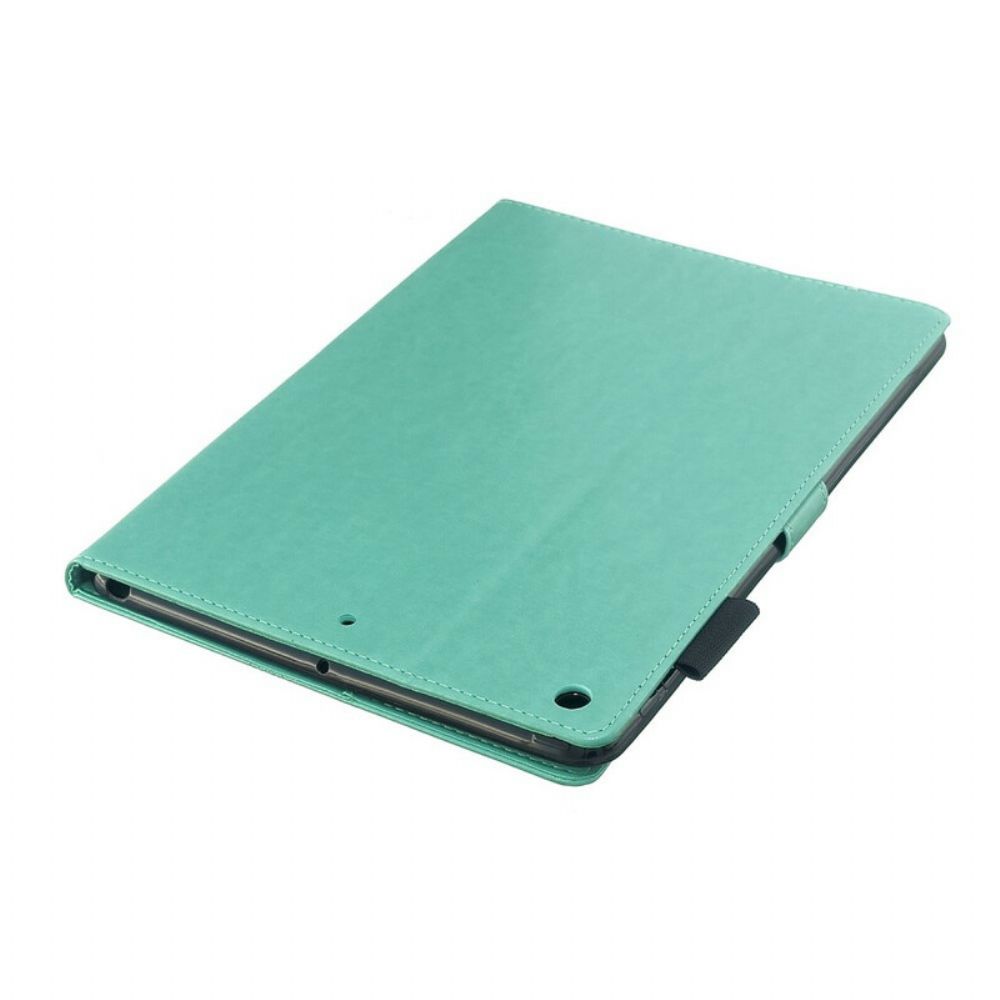 Folio-hoesje voor iPad 10.2" (2020) (2019) / Air 10.5" / Pro 10.5" Slaapleer Effect Vlinders