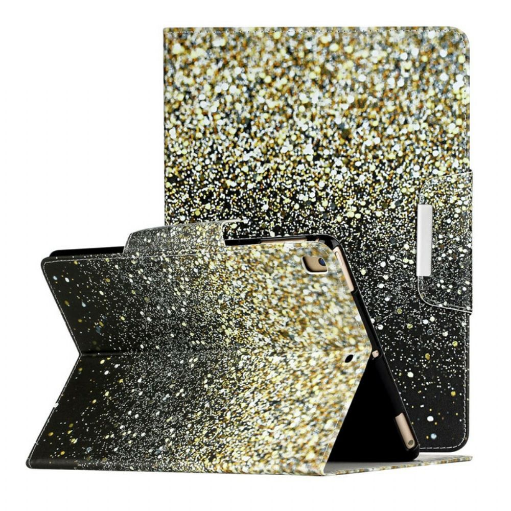 Folio-hoesje voor iPad 10.2" (2020) (2019) / Air 10.5" / Pro 10.5" Ultra Glitter