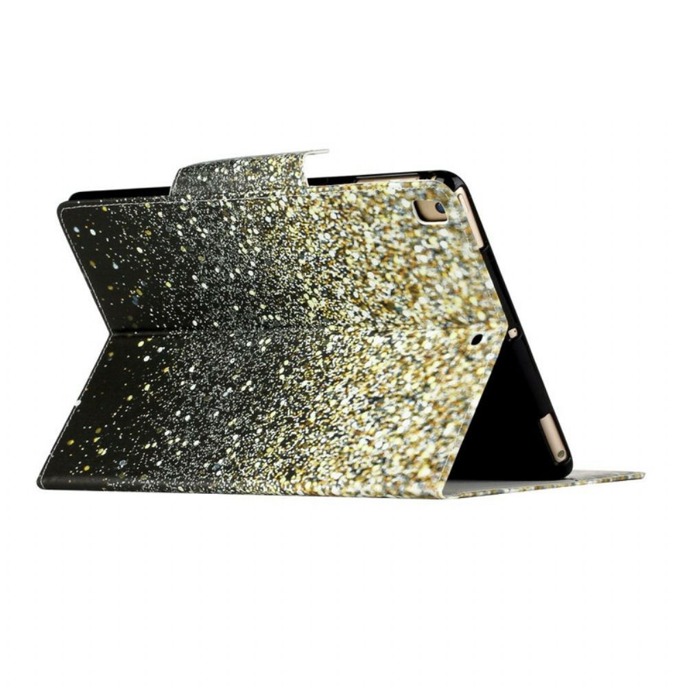 Folio-hoesje voor iPad 10.2" (2020) (2019) / Air 10.5" / Pro 10.5" Ultra Glitter