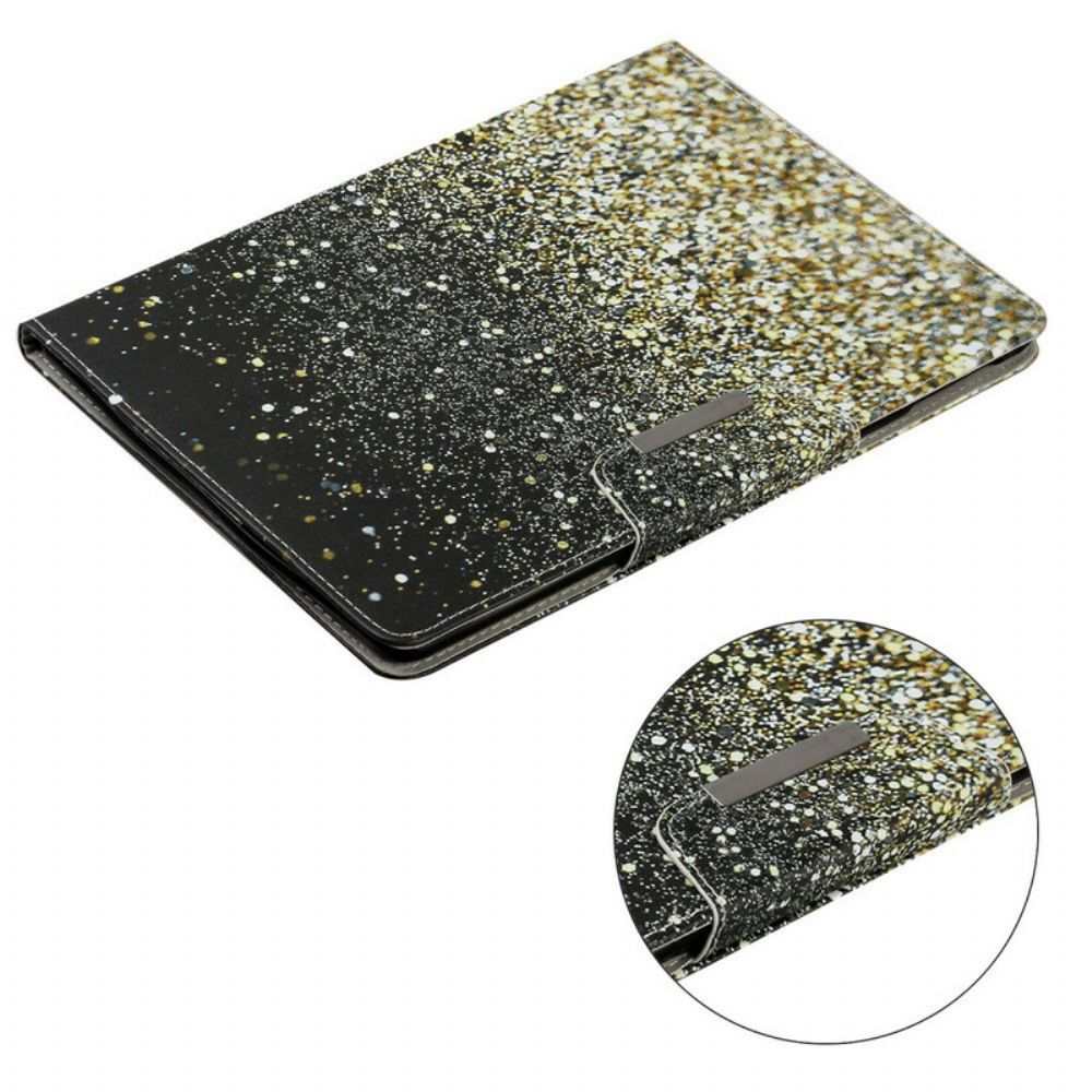 Folio-hoesje voor iPad 10.2" (2020) (2019) / Air 10.5" / Pro 10.5" Ultra Glitter