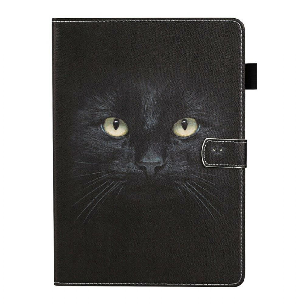 Folio-hoesje voor iPad 10.2" (2020) (2019) / Air 10.5" / Pro 10.5" Zwarte Kat