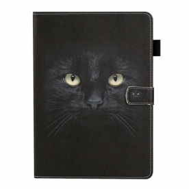 Folio-hoesje voor iPad 10.2" (2020) (2019) / Air 10.5" / Pro 10.5" Zwarte Kat