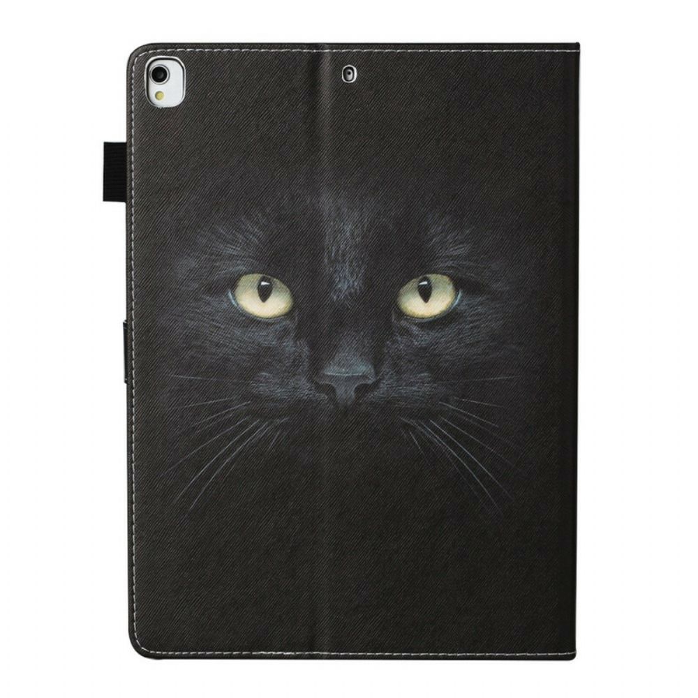 Folio-hoesje voor iPad 10.2" (2020) (2019) / Air 10.5" / Pro 10.5" Zwarte Kat