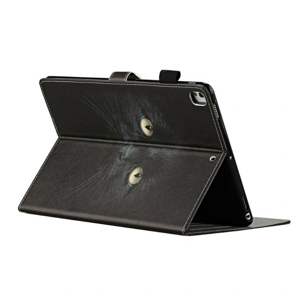 Folio-hoesje voor iPad 10.2" (2020) (2019) / Air 10.5" / Pro 10.5" Zwarte Kat