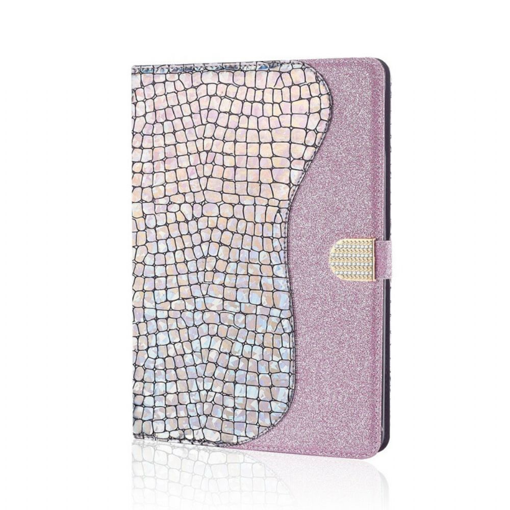 Leren Hoesje voor iPad 10.2" (2020) (2019) / Air 10.5" / Pro 10.5" Krok Glitter