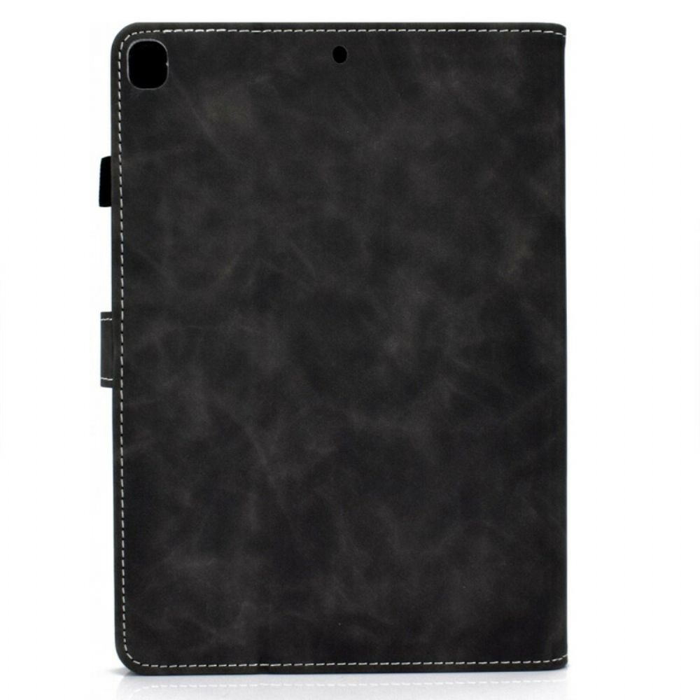 Leren Hoesje voor iPad 10.2" (2020) (2019) / Air 10.5" / Pro 10.5" Vintage Kunstleer