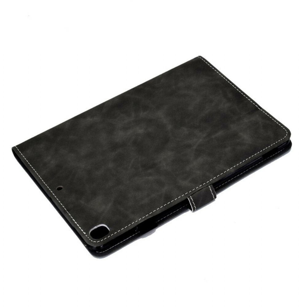 Leren Hoesje voor iPad 10.2" (2020) (2019) / Air 10.5" / Pro 10.5" Vintage Kunstleer