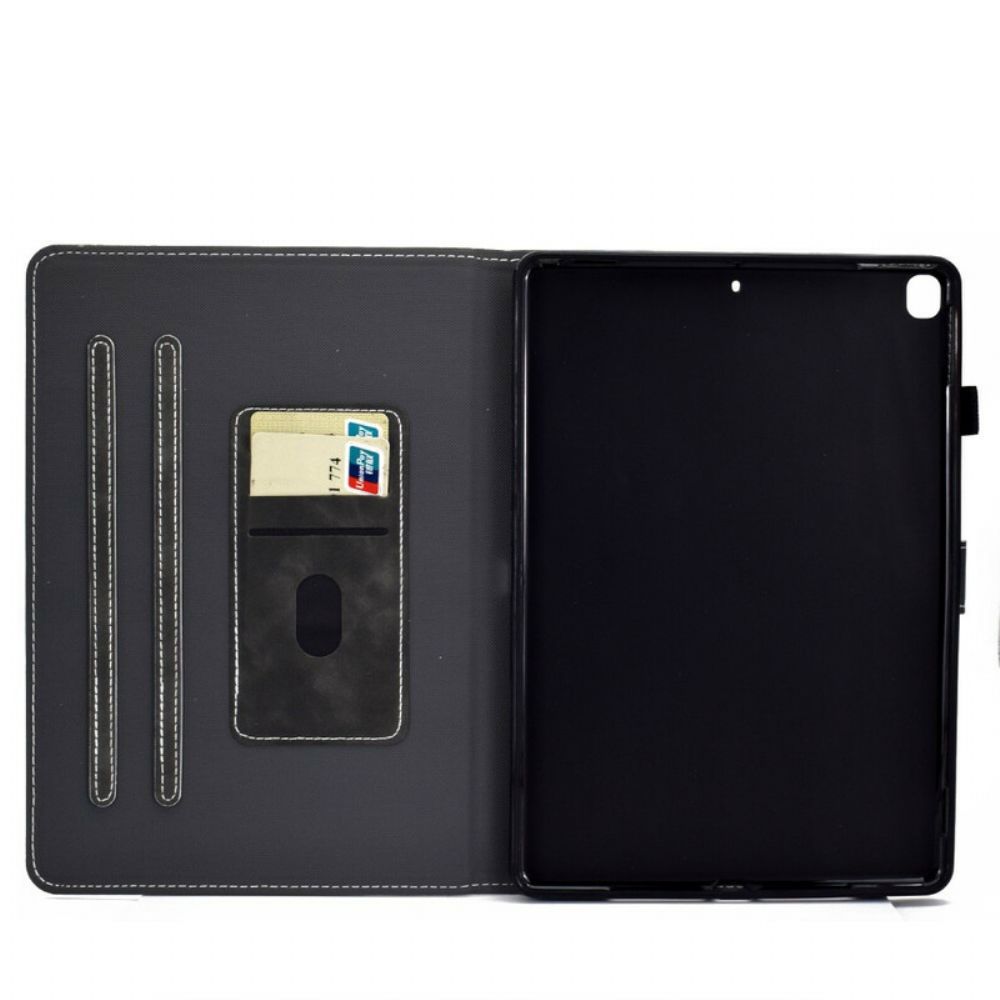 Leren Hoesje voor iPad 10.2" (2020) (2019) / Air 10.5" / Pro 10.5" Vintage Kunstleer