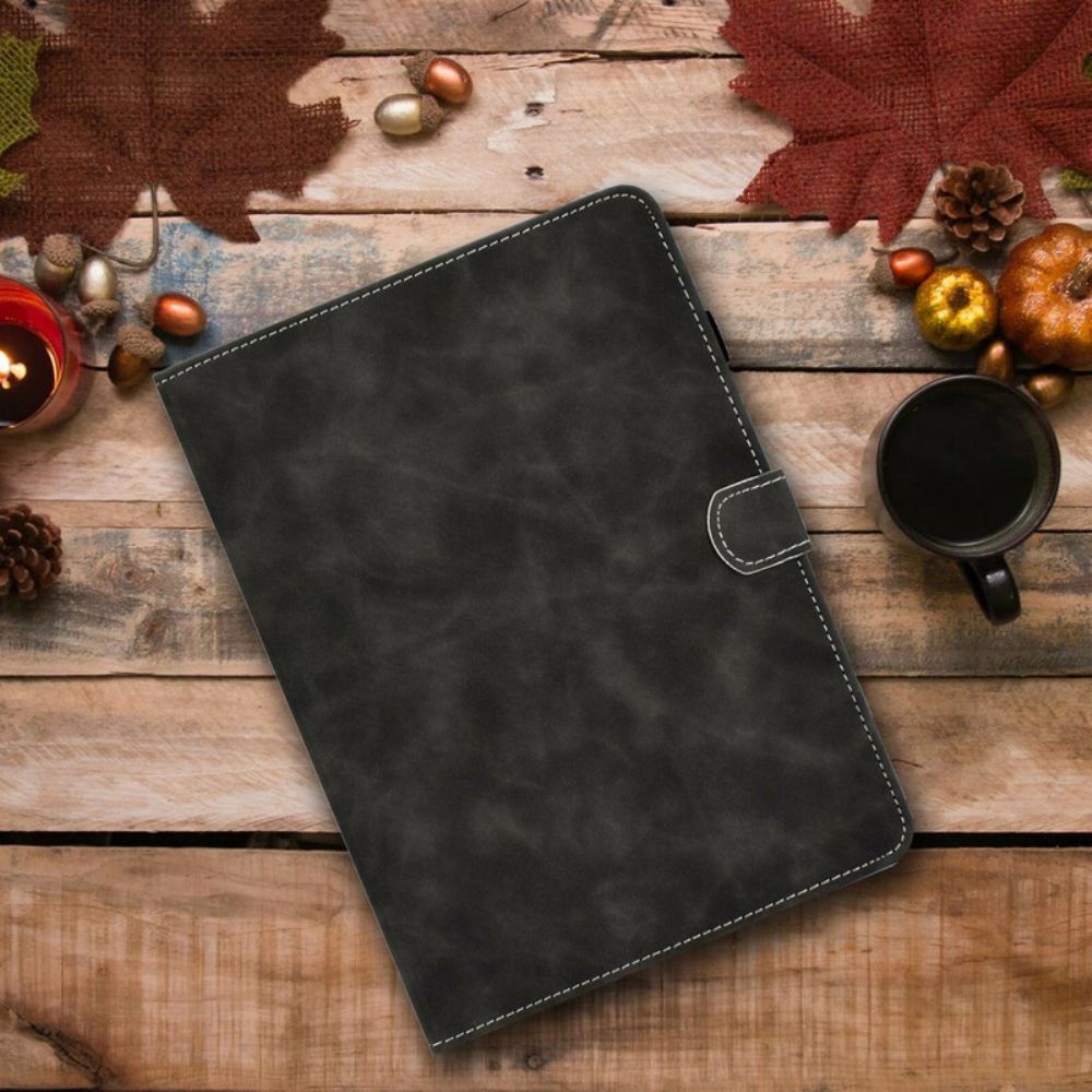 Leren Hoesje voor iPad 10.2" (2020) (2019) / Air 10.5" / Pro 10.5" Vintage Kunstleer