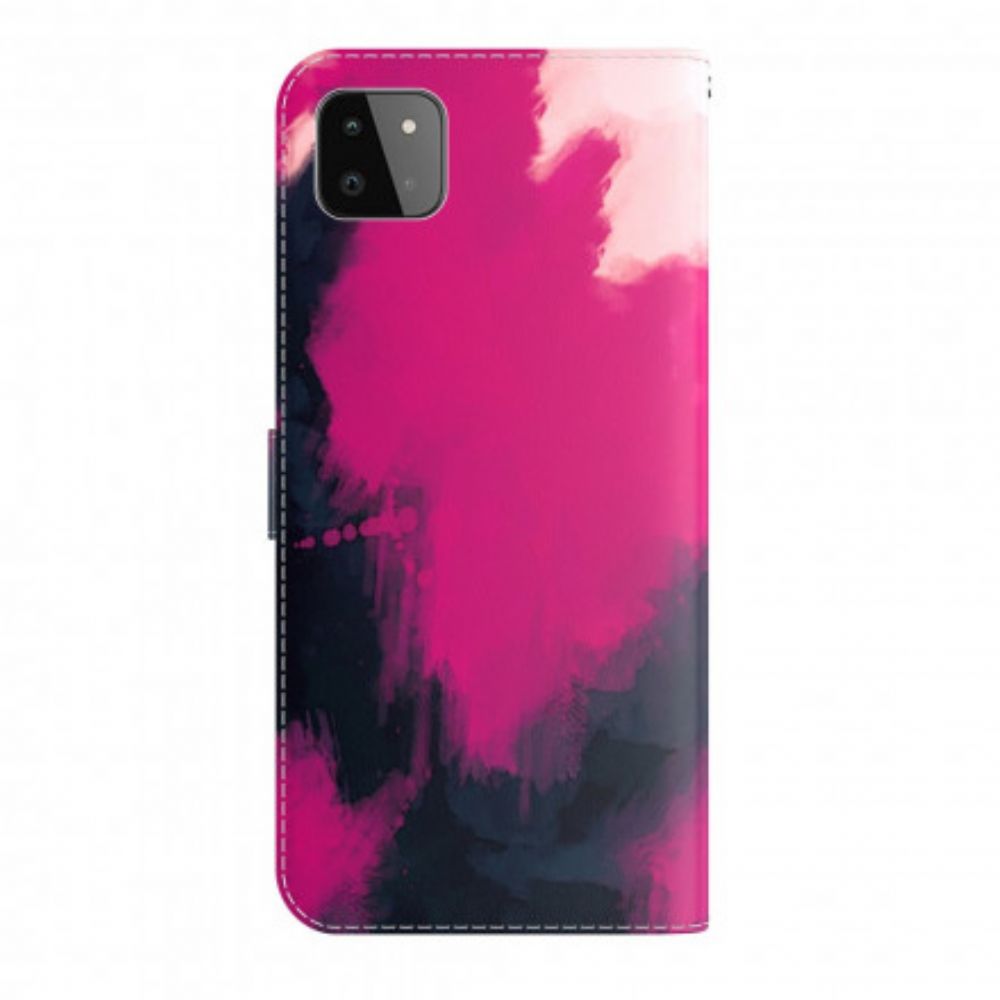 Folio-hoesje voor Samsung Galaxy A22 5G Abstract