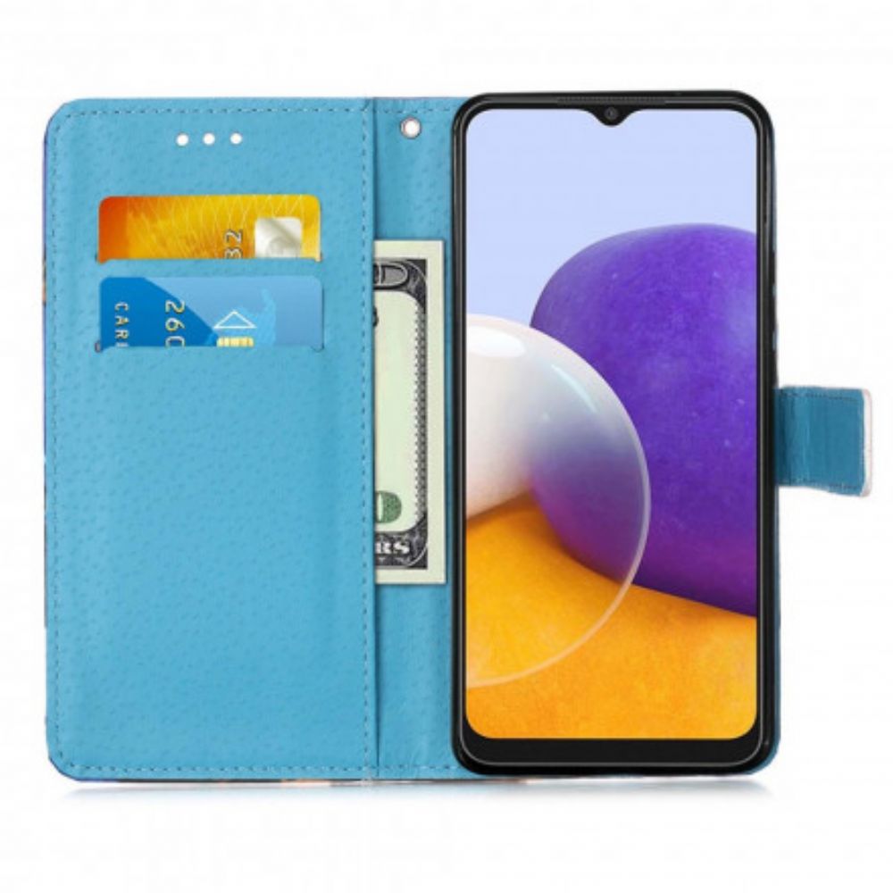 Folio-hoesje voor Samsung Galaxy A22 5G Kiff De Golf