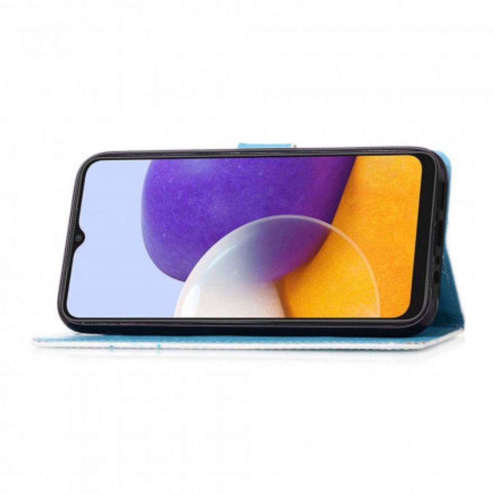 Folio-hoesje voor Samsung Galaxy A22 5G Kiff De Golf