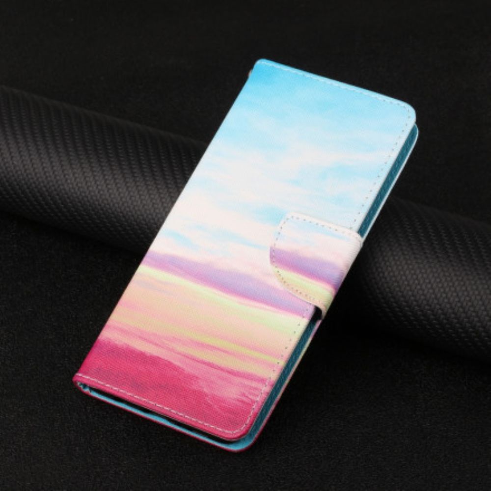 Folio-hoesje voor Samsung Galaxy A22 5G Zonsondergang