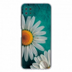 Hoesje voor Samsung Galaxy A22 5G Daisy