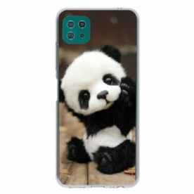 Hoesje voor Samsung Galaxy A22 5G Flexibele Panda