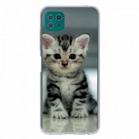 Hoesje voor Samsung Galaxy A22 5G Kitten Kitten