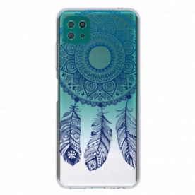 Hoesje voor Samsung Galaxy A22 5G Unieke Bloemenmandala