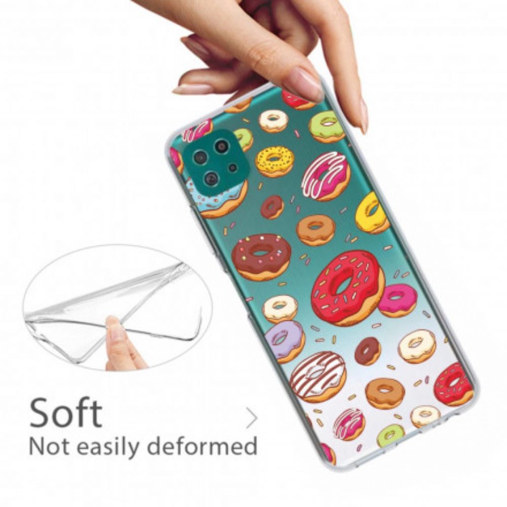 Telefoonhoesje voor Samsung Galaxy A22 5G Hou Van Donuts