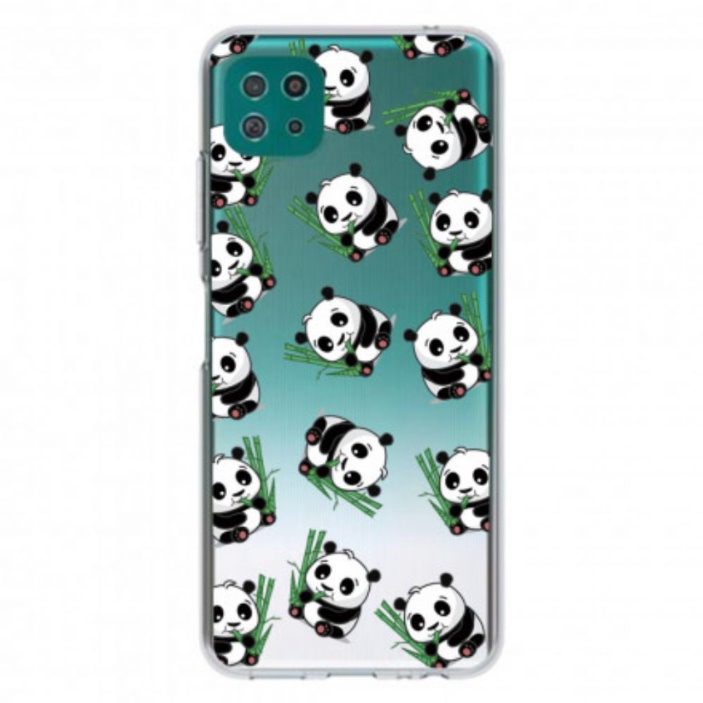 Telefoonhoesje voor Samsung Galaxy A22 5G Kleine Panda's