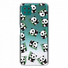 Telefoonhoesje voor Samsung Galaxy A22 5G Kleine Panda's