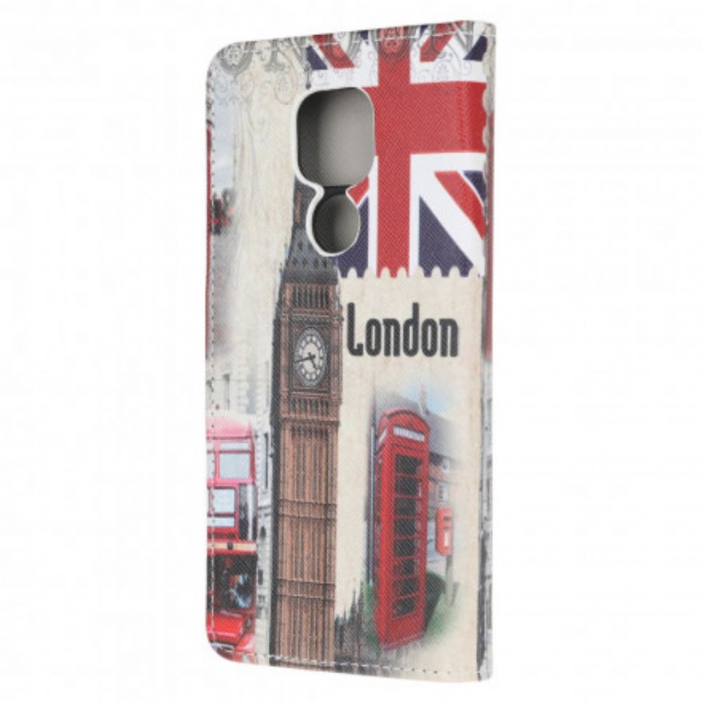 Flip Case voor Moto G9 Play Londenlife