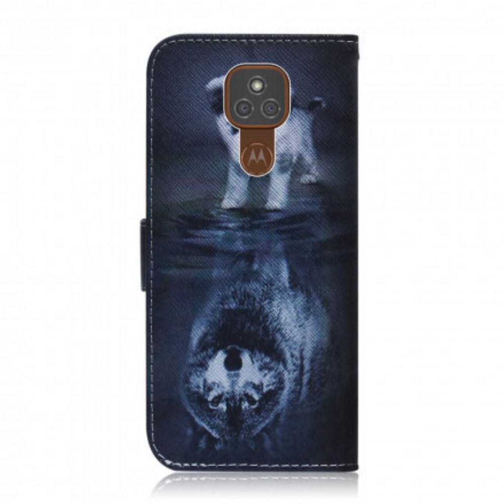 Folio-hoesje voor Moto G9 Play Ernesto De Wolf