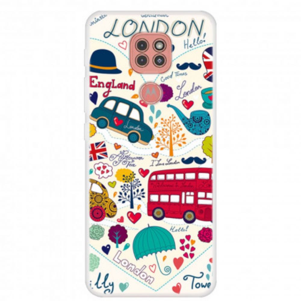 Hoesje voor Moto G9 Play Londenlife