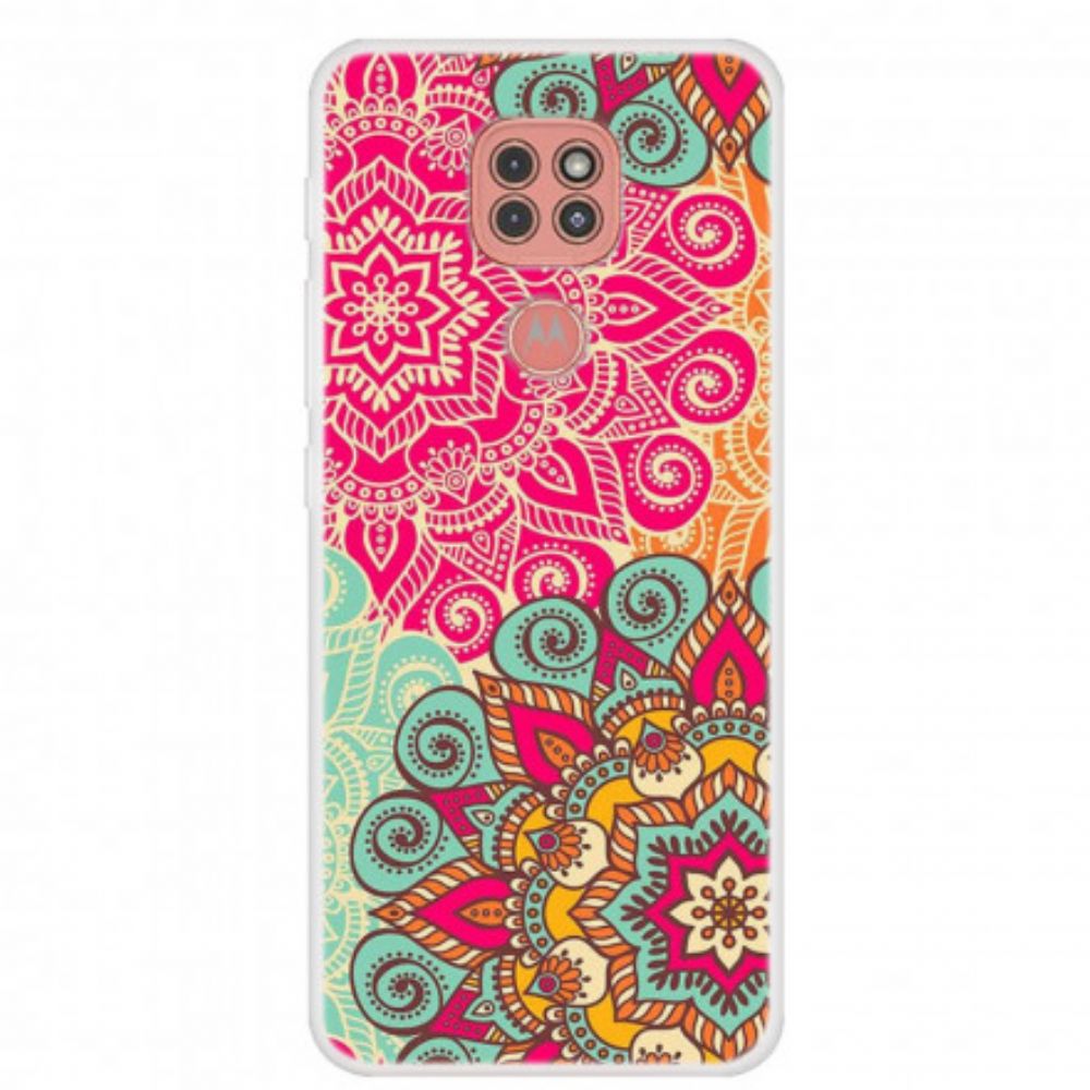 Hoesje voor Moto G9 Play Mandala-trend