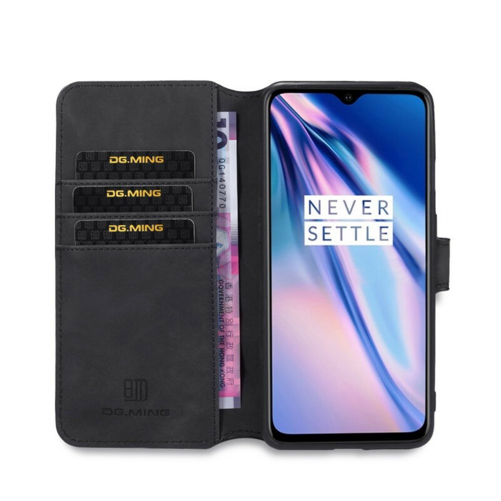 Folio-hoesje voor OnePlus 7T Dg.ming Retro