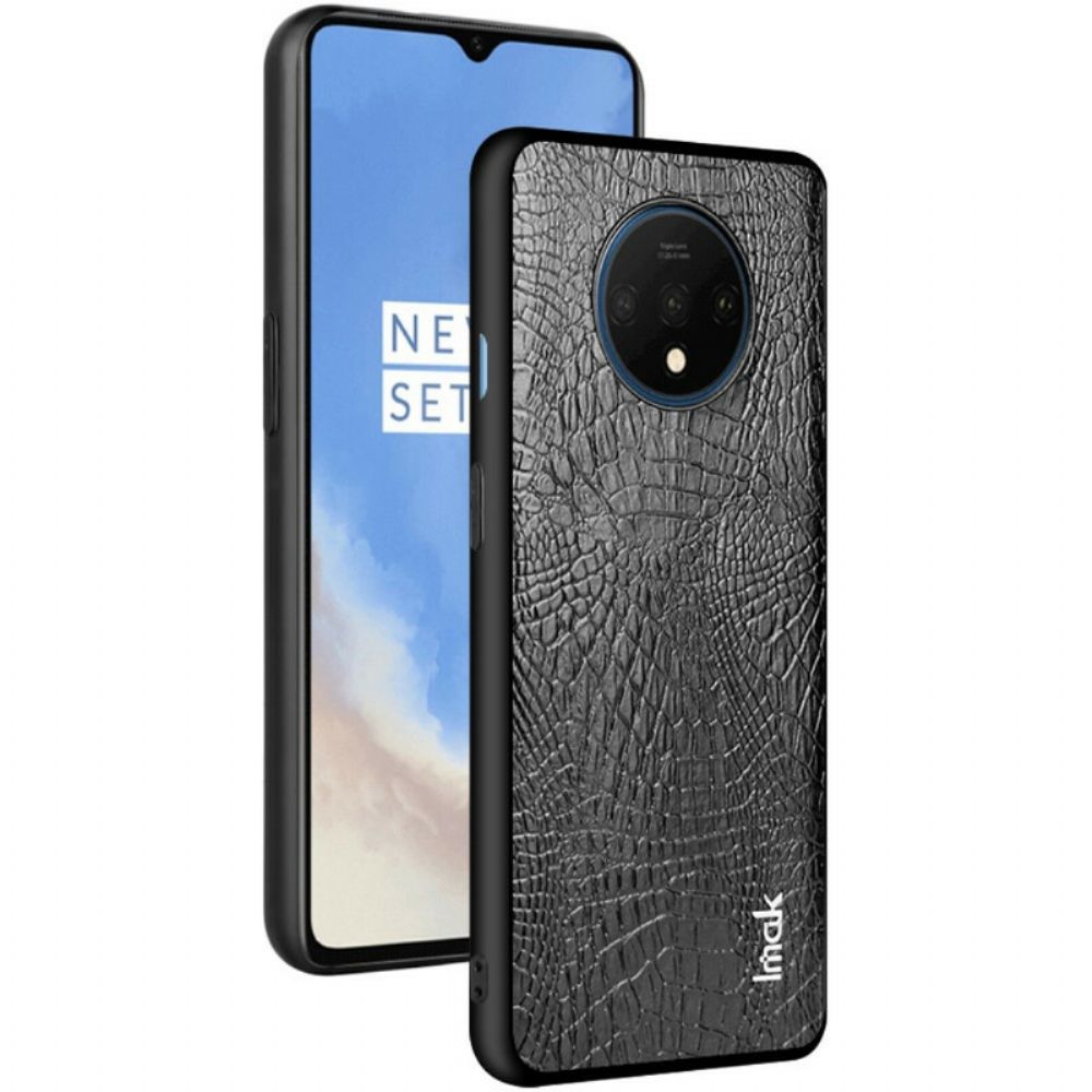 Hoesje voor OnePlus 7T Imak Croco-serie