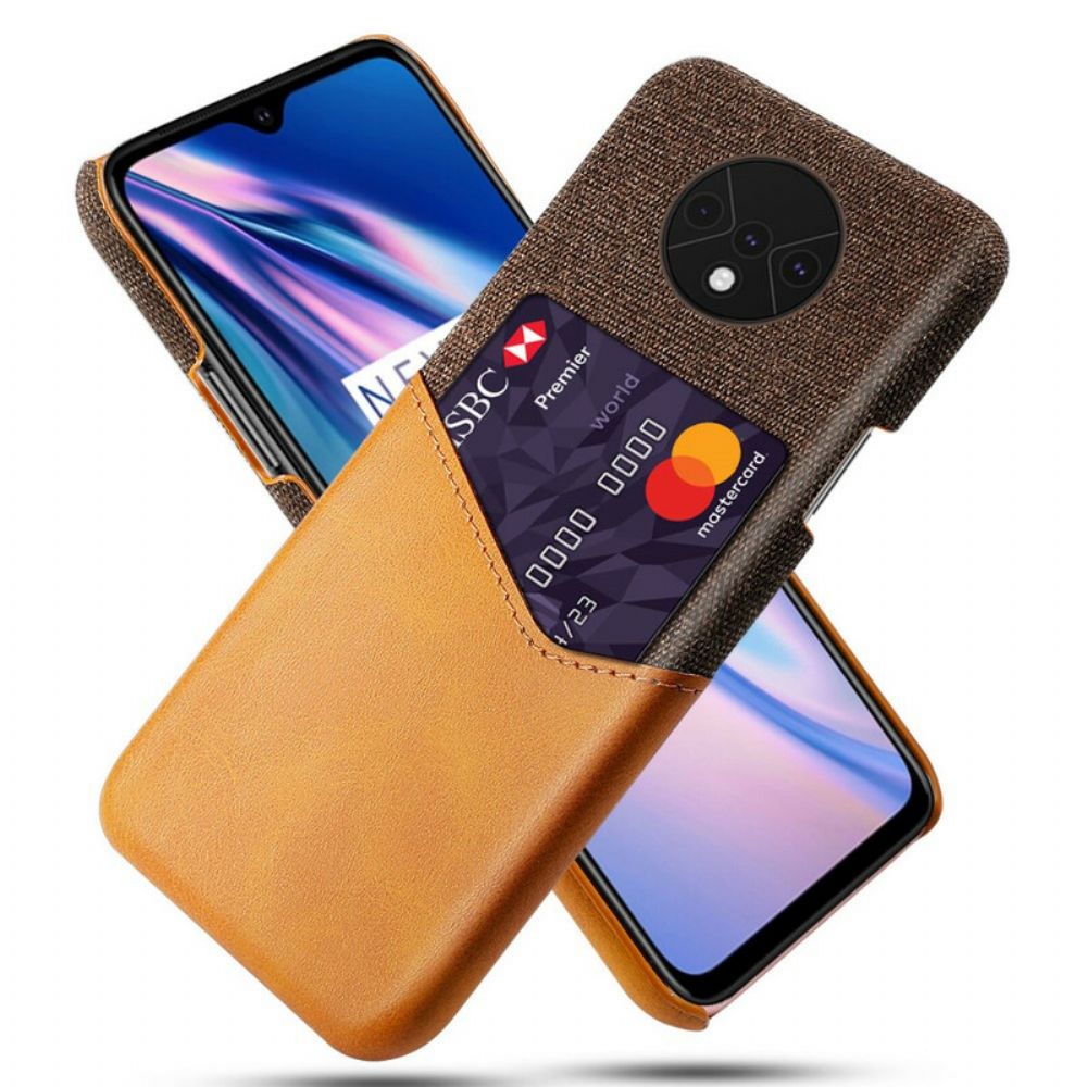 Hoesje voor OnePlus 7T Ksq-kaarthouder