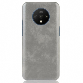 Hoesje voor OnePlus 7T Prestaties Litchi Leder Effect