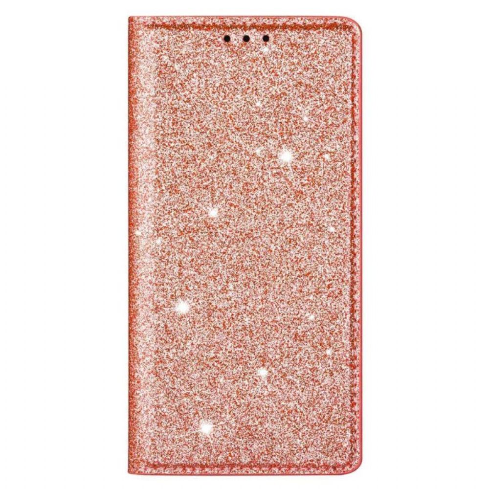 Bescherming Hoesje voor Xiaomi 13 Folio-hoesje Paillettenstijl