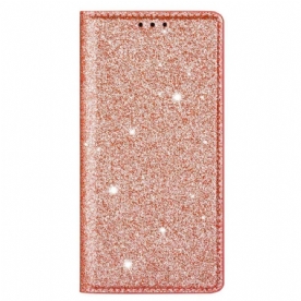 Bescherming Hoesje voor Xiaomi 13 Folio-hoesje Paillettenstijl