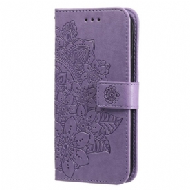 Leren Hoesje voor Xiaomi 13 Met Ketting Strakke Mandala