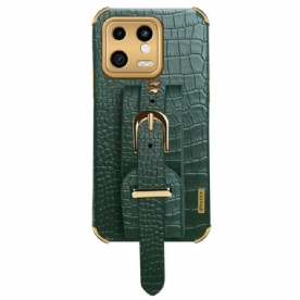 Telefoonhoesje voor Xiaomi 13 Croco Band