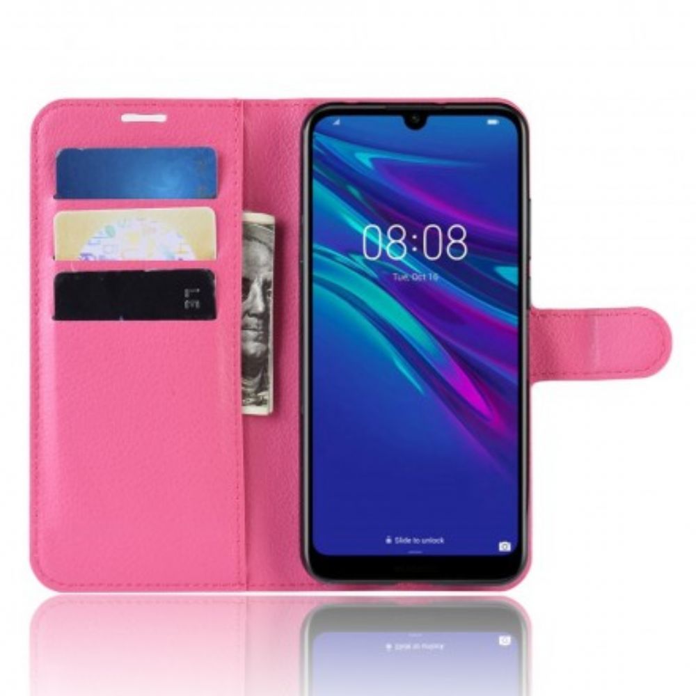 Folio-hoesje voor Huawei Y6 2019 / Honor 8A Klassiek