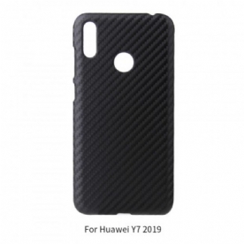 Hoesje voor Huawei Y6 2019 / Honor 8A Koolstofvezel