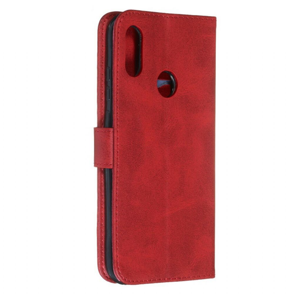 Leren Hoesje voor Huawei Y6 2019 / Honor 8A Vintage Portemonnee