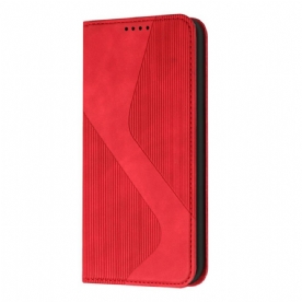 Bescherming Hoesje voor OnePlus Nord CE 5G Folio-hoesje S-design Lederen Stijl