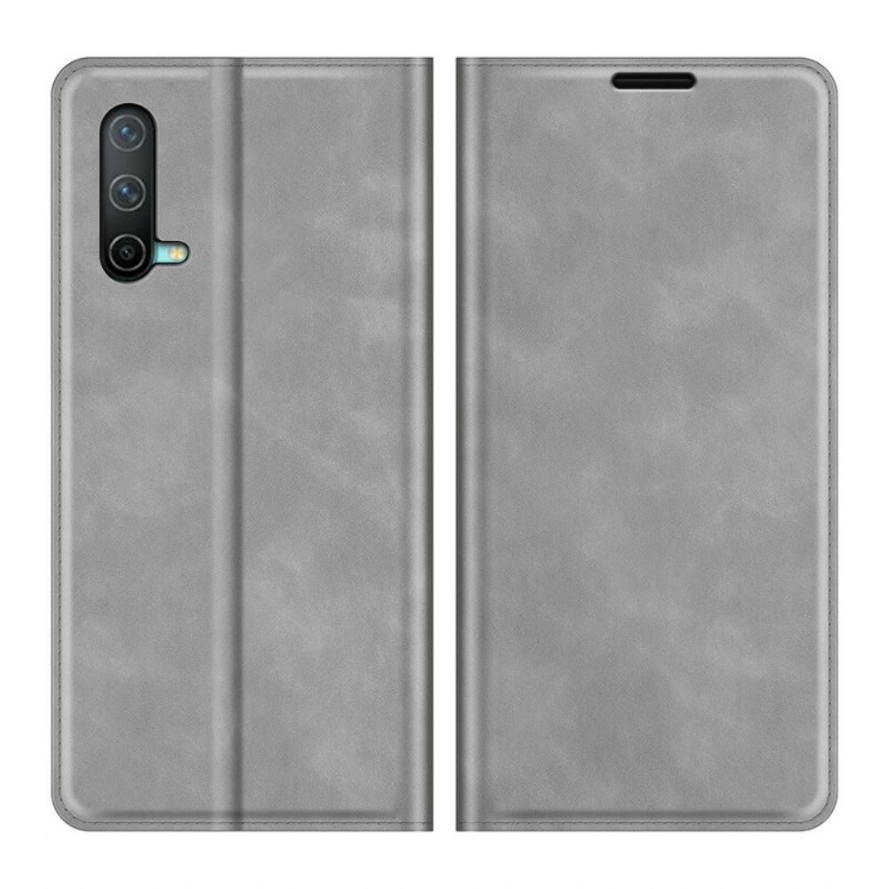 Bescherming Hoesje voor OnePlus Nord CE 5G Folio-hoesje Skin-touch