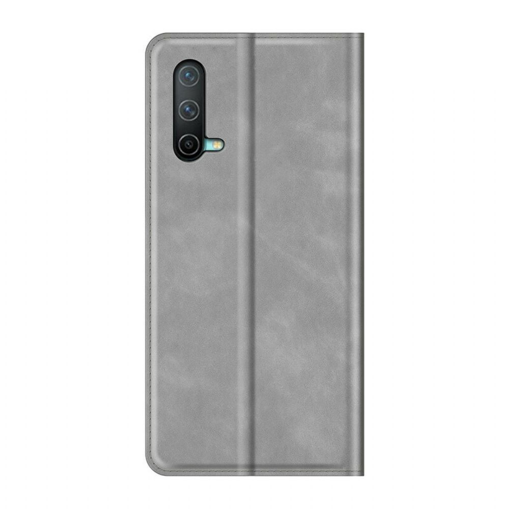 Bescherming Hoesje voor OnePlus Nord CE 5G Folio-hoesje Skin-touch