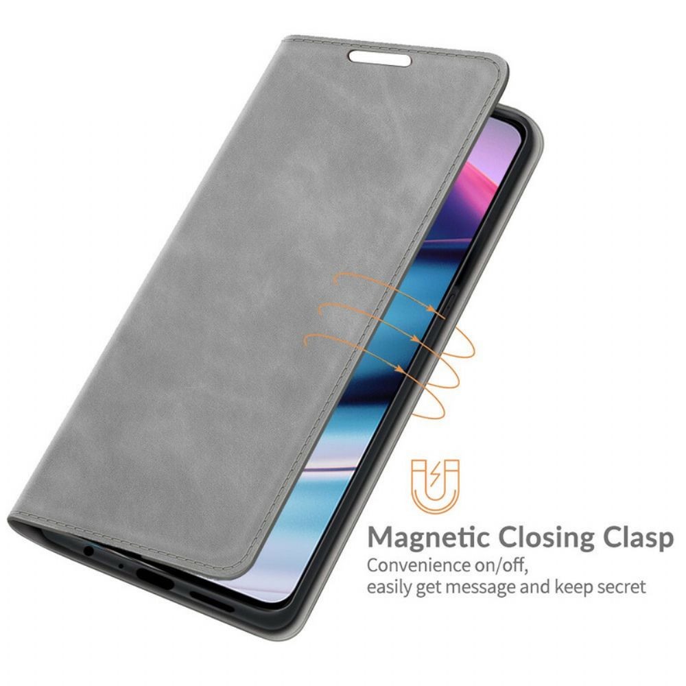 Bescherming Hoesje voor OnePlus Nord CE 5G Folio-hoesje Skin-touch