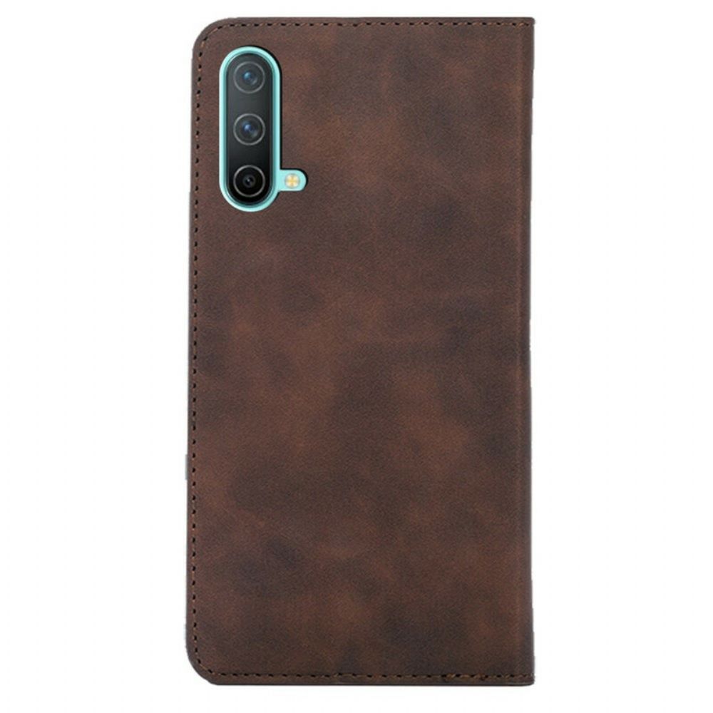 Bescherming Hoesje voor OnePlus Nord CE 5G Folio-hoesje Skin-touch