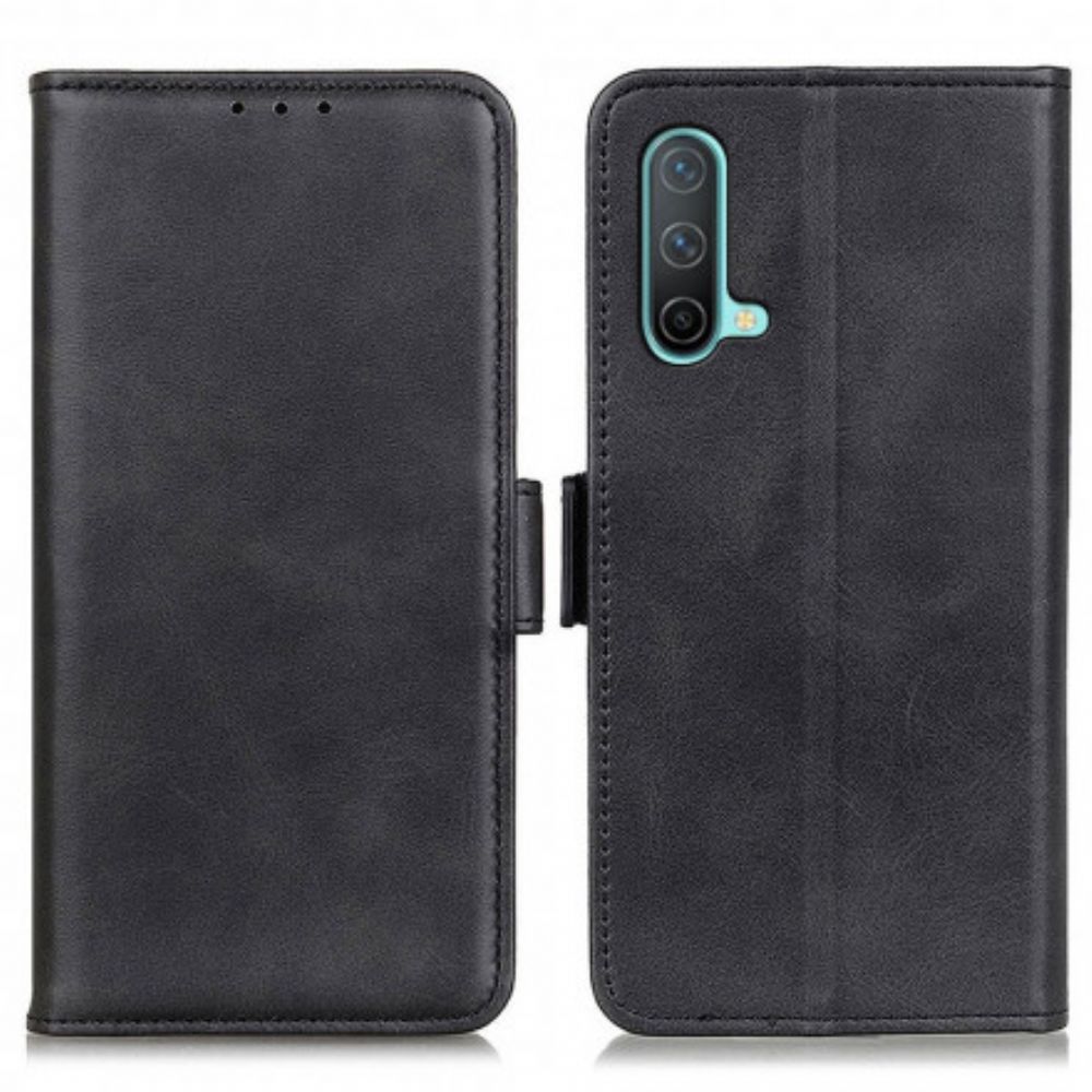 Flip Case voor OnePlus Nord CE 5G Folio-hoesje Dubbele Klep