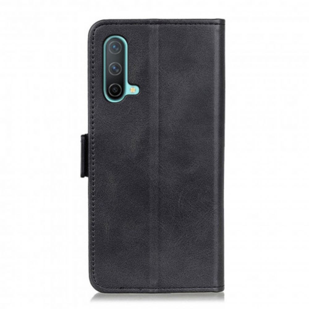 Flip Case voor OnePlus Nord CE 5G Folio-hoesje Dubbele Klep