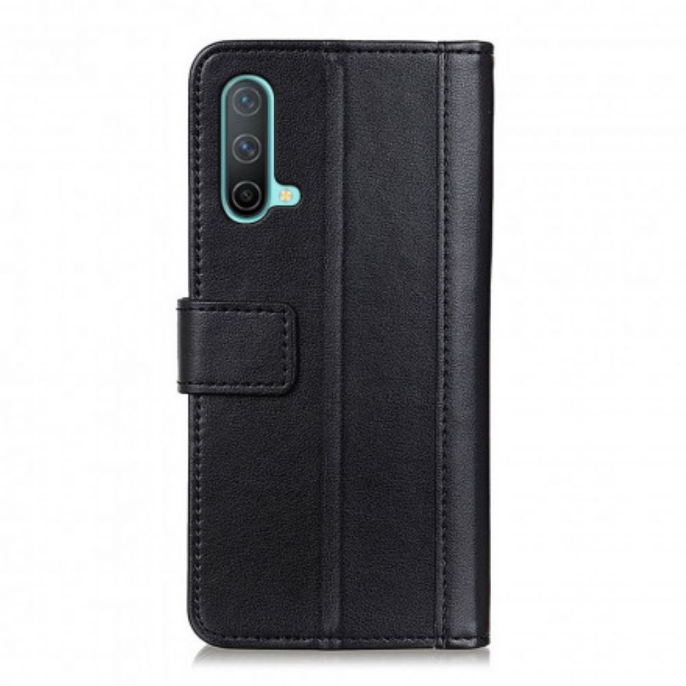 Flip Case voor OnePlus Nord CE 5G Leerstijl