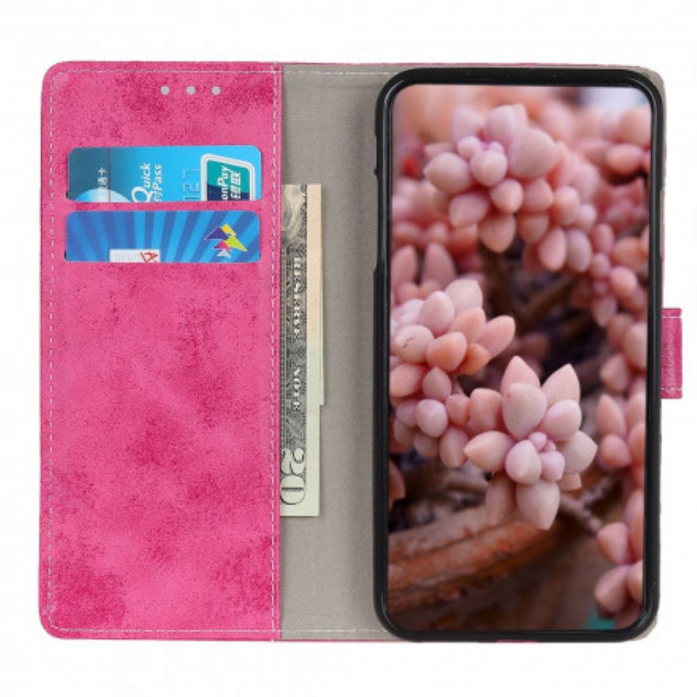 Flip Case voor OnePlus Nord CE 5G Vintage Kunstleer